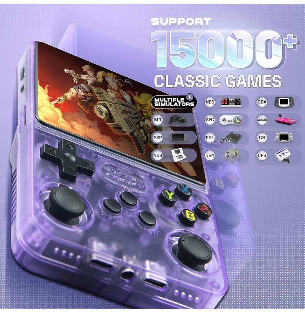R36S, 15,000 GameBox, 15,000+ PSP Games + Classic Games JOATX™